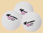 ��� ��� ����������� ������� Cornilleau P-Ball ITTF (3-������, 40��, 3�� � ��������, �����)
